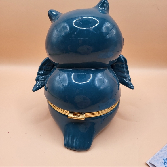 Bradford Exchange Granddaughter Owl Always Love You Birthstone Trinket Music Box - Picture 4 of 5